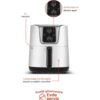 ⁦قلاية هوائية 3.5 لتر ماركة Grundig⁩ - الصورة ⁦3⁩