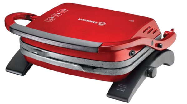 سخانة توست Korkmaz Tostkolik Kırmızı Tost Makinesi