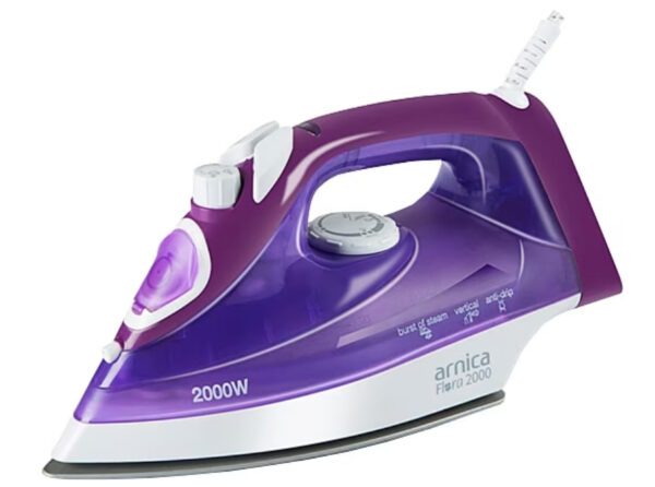 مكاوية بخارية 2000 واط arnica flora buharlı ütü