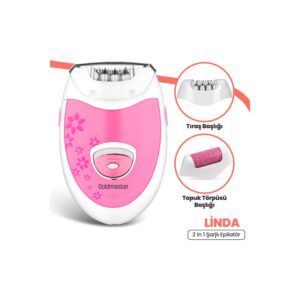 جهاز إزالة شعر نسائي Goldmaster GM-7159 Linda