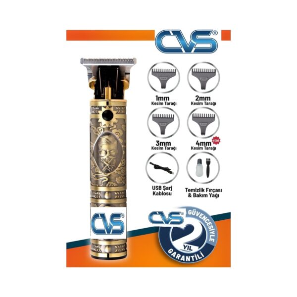 ماكينة حلاقة رجالية Cvs Dn 7607 Saç Sakal Tıraş Makinesi - الصورة 2