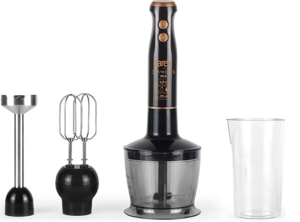 محضرة طعام Sarex SR-2010 Diamond Mix 1500 W Blender Seti