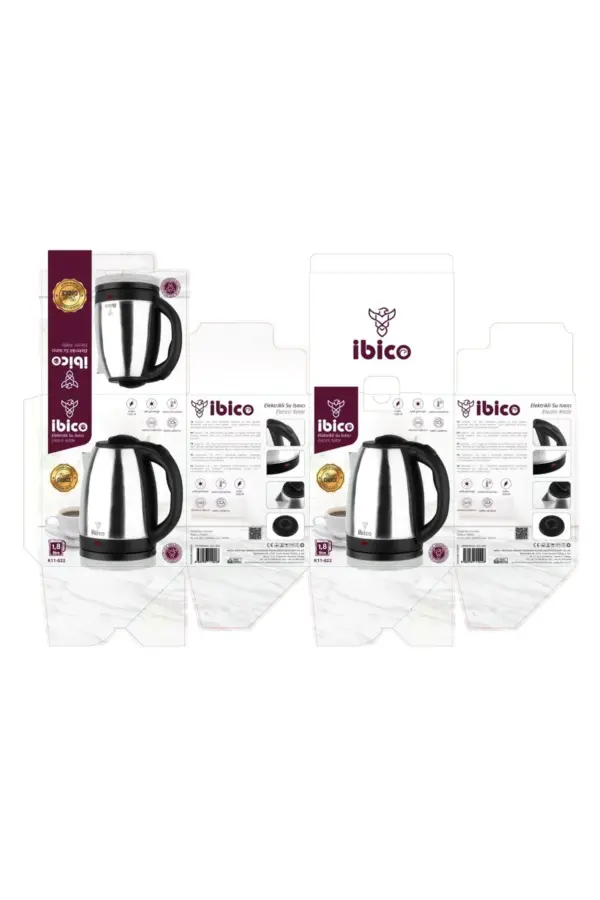 İBİCO K11-022 ÇELİK KETTLE 1.8LT - الصورة 3